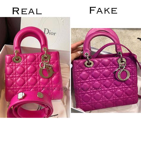 cinta dior falsa|dior lady bag counterfeit.